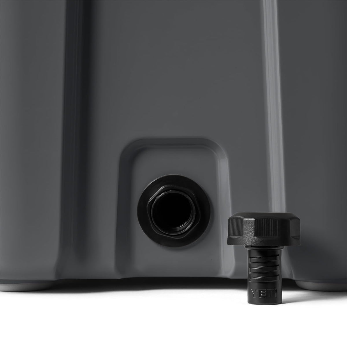 YETI Roadie 24 2.0 charcoal back view highlighting rugged exterior