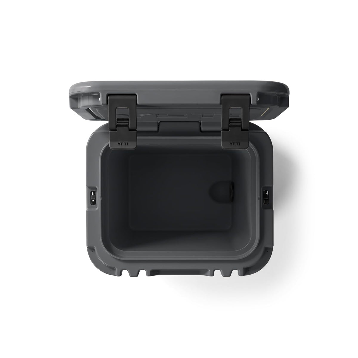 YETI Roadie 24 2.0 charcoal side profile emphasizing space efficiency