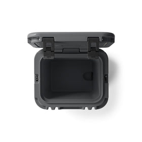 YETI Roadie 24 2.0 charcoal side profile emphasizing space efficiency
