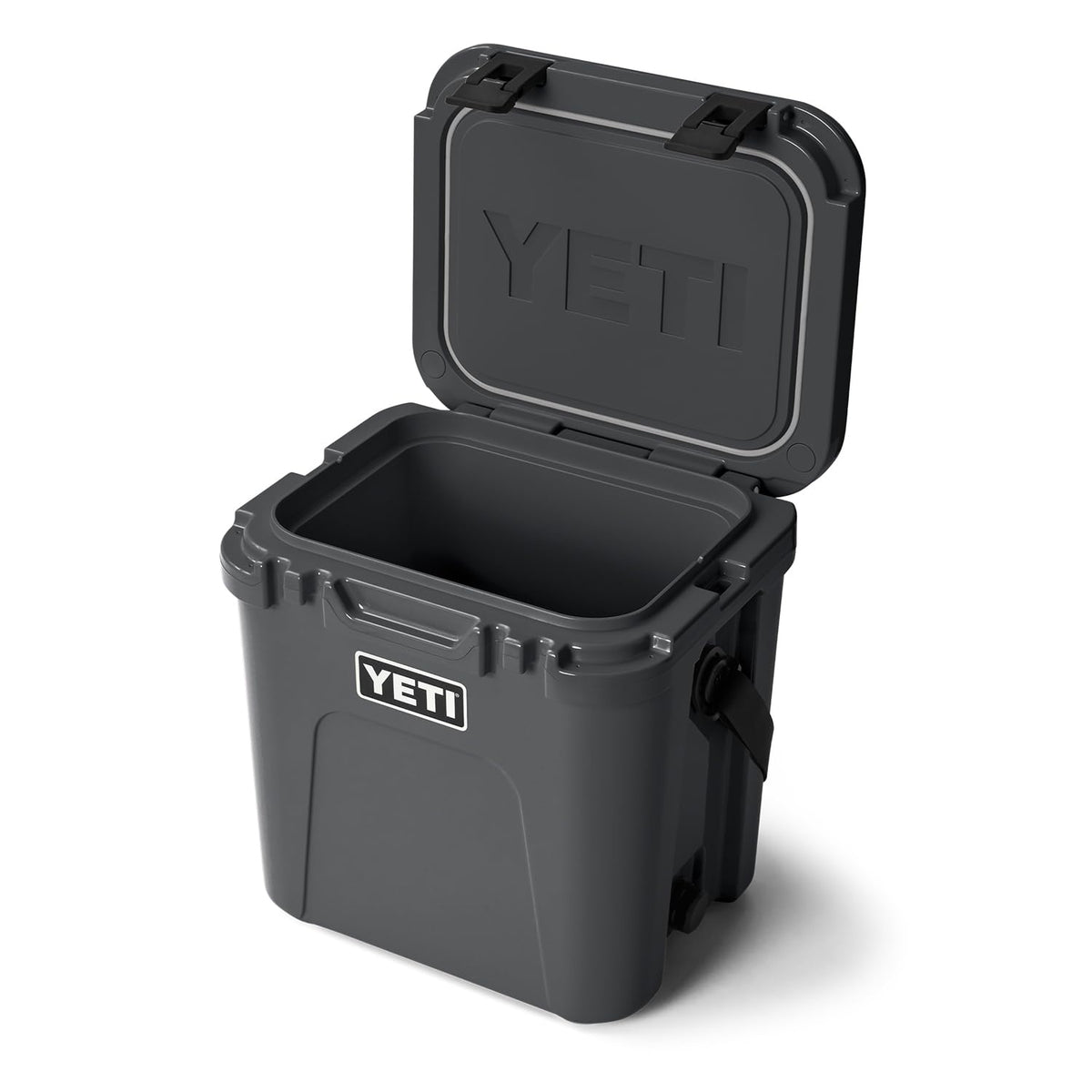 YETI Roadie 24 2.0 charcoal straps for easy transporting
