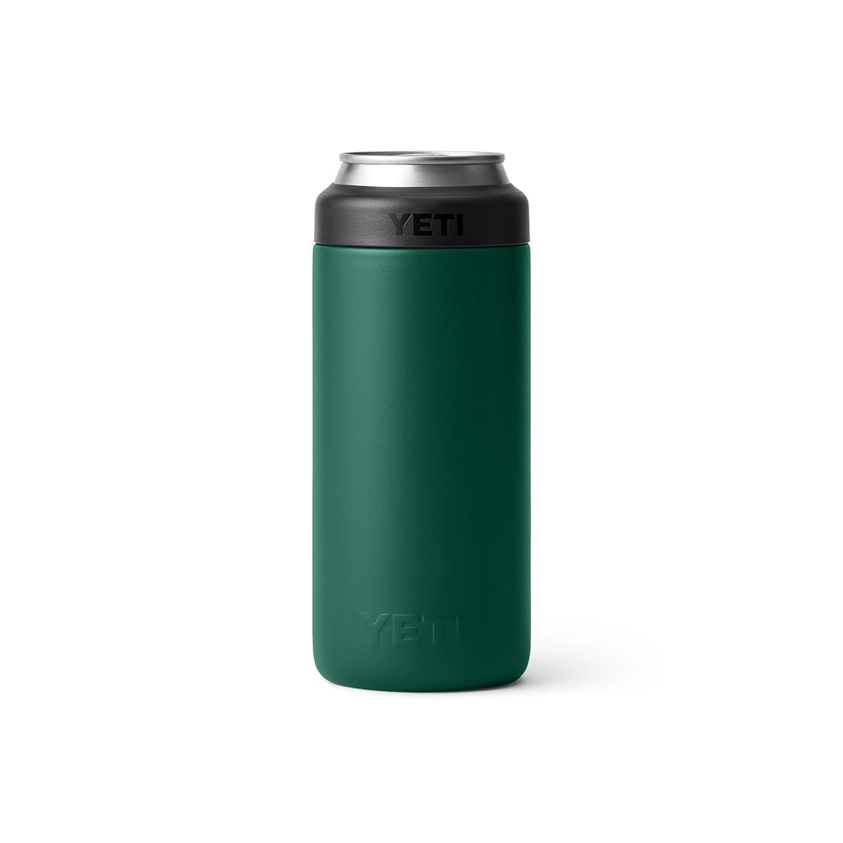 Dishwasher-safe YETI Slim Colster shown beside kitchen sink