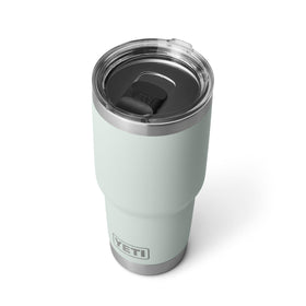 YETI Rambler with Duracoat finish that resists cracking and fading.