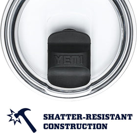 Ridgeline branding on YETI Rambler for rugged outdoor appeal.