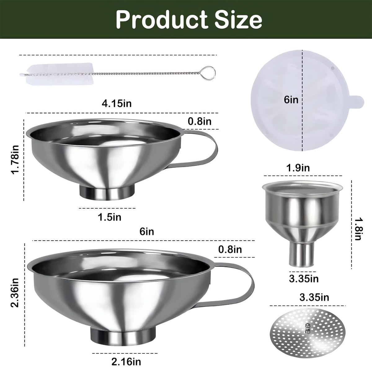 YEVIOR 200 mesh strainer adds fine filtration for sauces