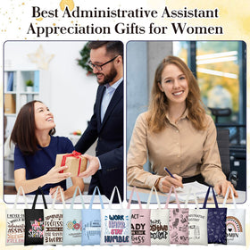 Yeyeplum administrative tote, great for Admin Day or year-round appreciation.