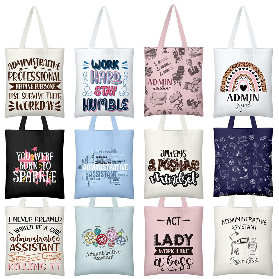 Yeyeplum admin tote 12-piece set, ideal Administrative Professionals' Day gift.
