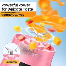 YFIXQNSU 65W high-power motor handles fruits and ice smoothly