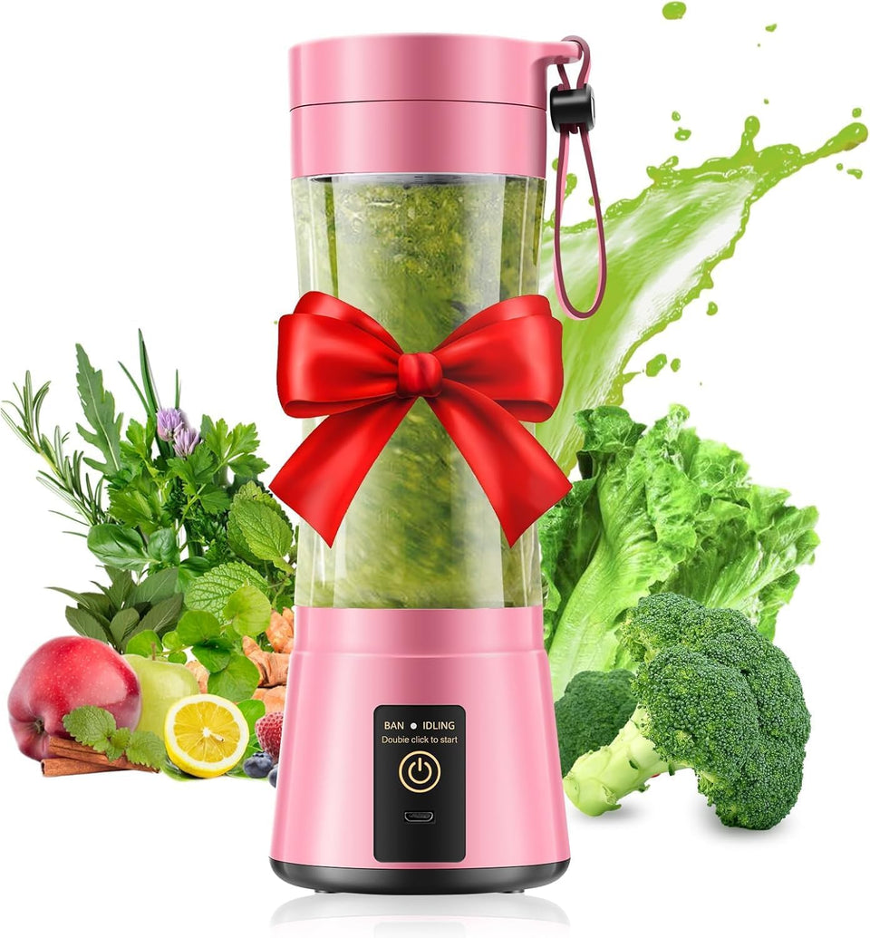 YFIXQNSU cordless travel blender in action for quick 12oz smoothies on the go
