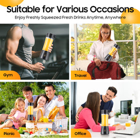 YFIXQNSU easy-clean mini blender for fast rinsing.