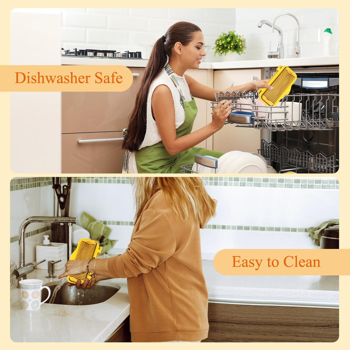 YFYTL dishwasher-safe design for easy cleanup after meals.