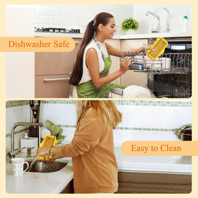YFYTL dishwasher-safe design for easy cleanup after meals.