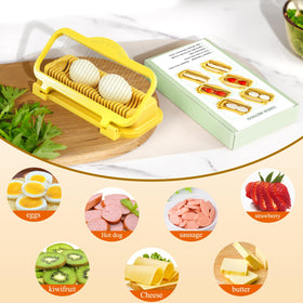 YFYTL kiwi slicer slicing soft fruit smoothly for snacks.