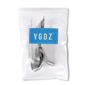 YGDZ long-handle funnel design improves grip and reach