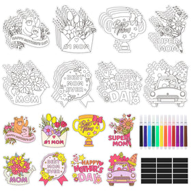 YGEINIT Mother's Day magnet set ready for colorful fridge art