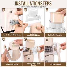 YHBRAK suction base keeps the unit secure on countertops.