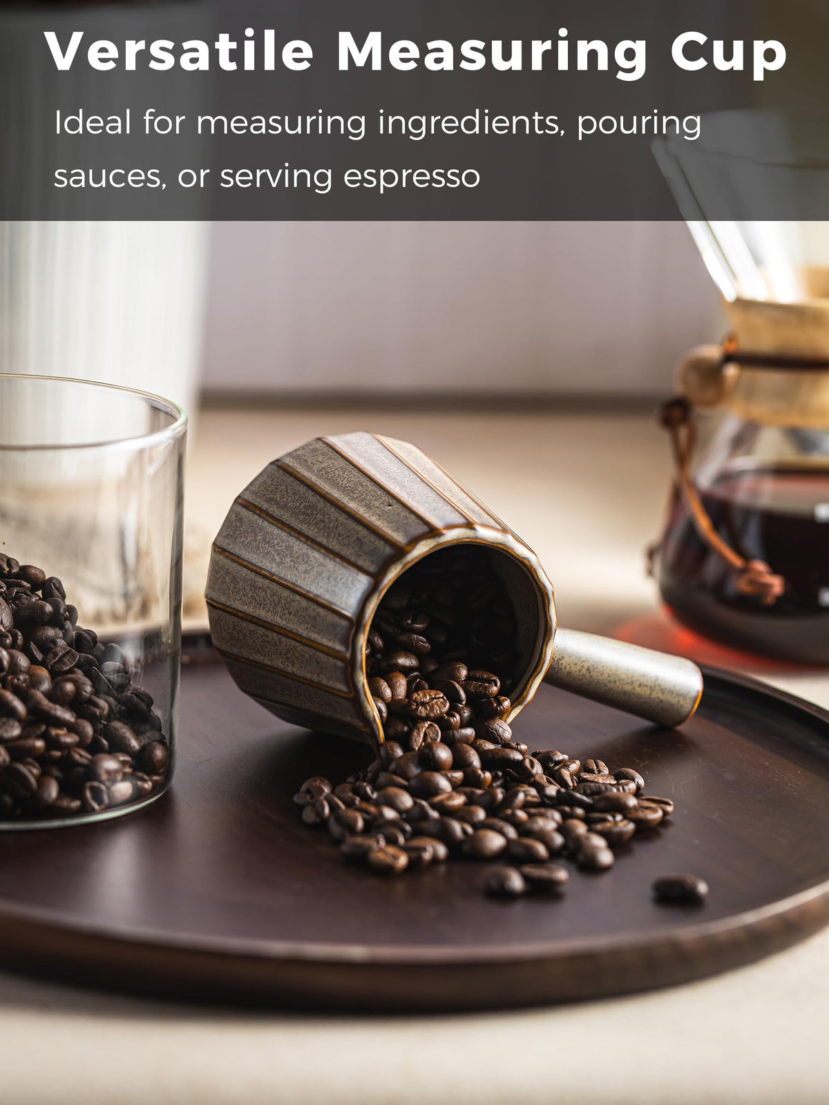 YHOJOY dark agate red espresso cup adds color to your routine.