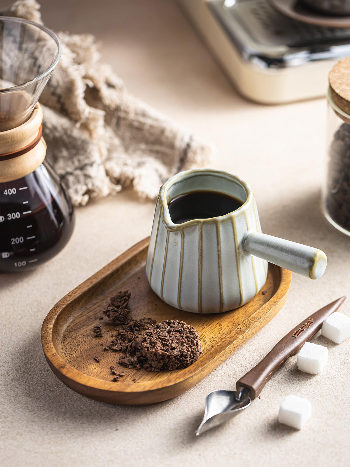 YHOJOY espresso cup with measured capacity for bar prep