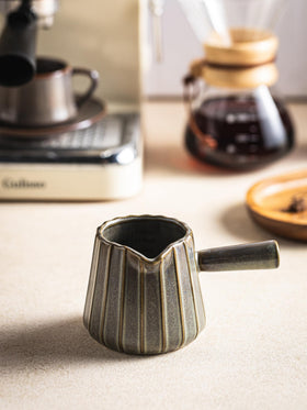 YHOJOY compact ceramic cup ideal for measuring and serving