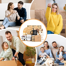 YHRJWN scented candle jar adds fragrance to new spaces.