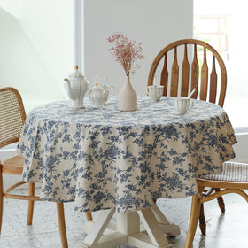YiHomer Pastoral neat edge tablecloth enhances dining presentation