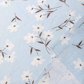 YiHomer Pastoral Round Tablecloth with neat edge stitch for a clean look