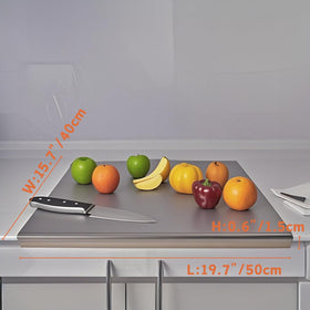 YiYUHAR large dual-sided board ready for multi-task prep
