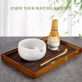 YIBO chashaku scoop for elegant, controlled dosing