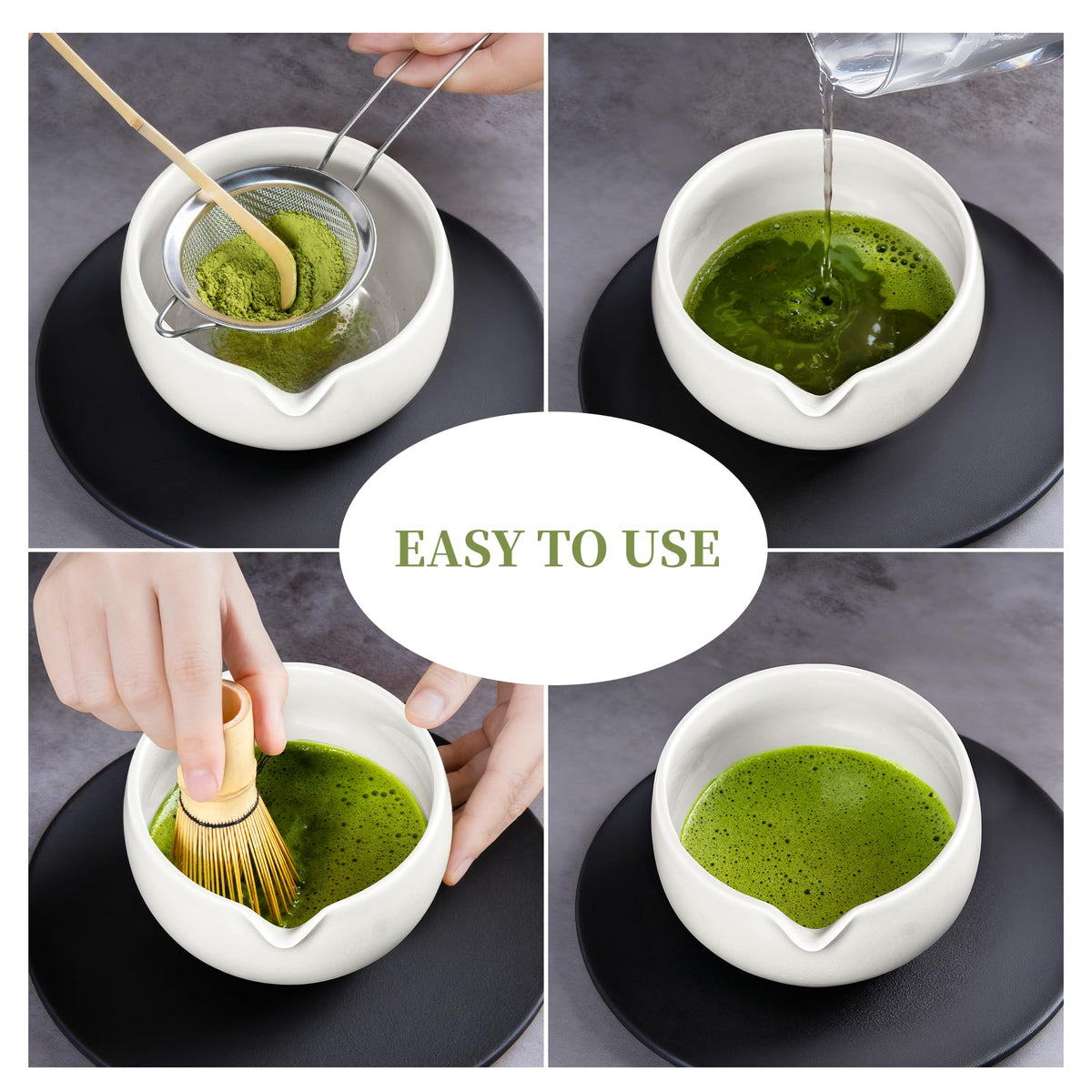YIBO 5ml measuring scoop for precise matcha portions