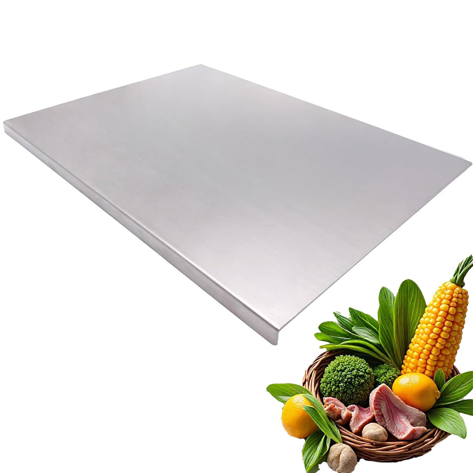 YICORIP cutting board top view shows a large, durable surface for heavy prep.