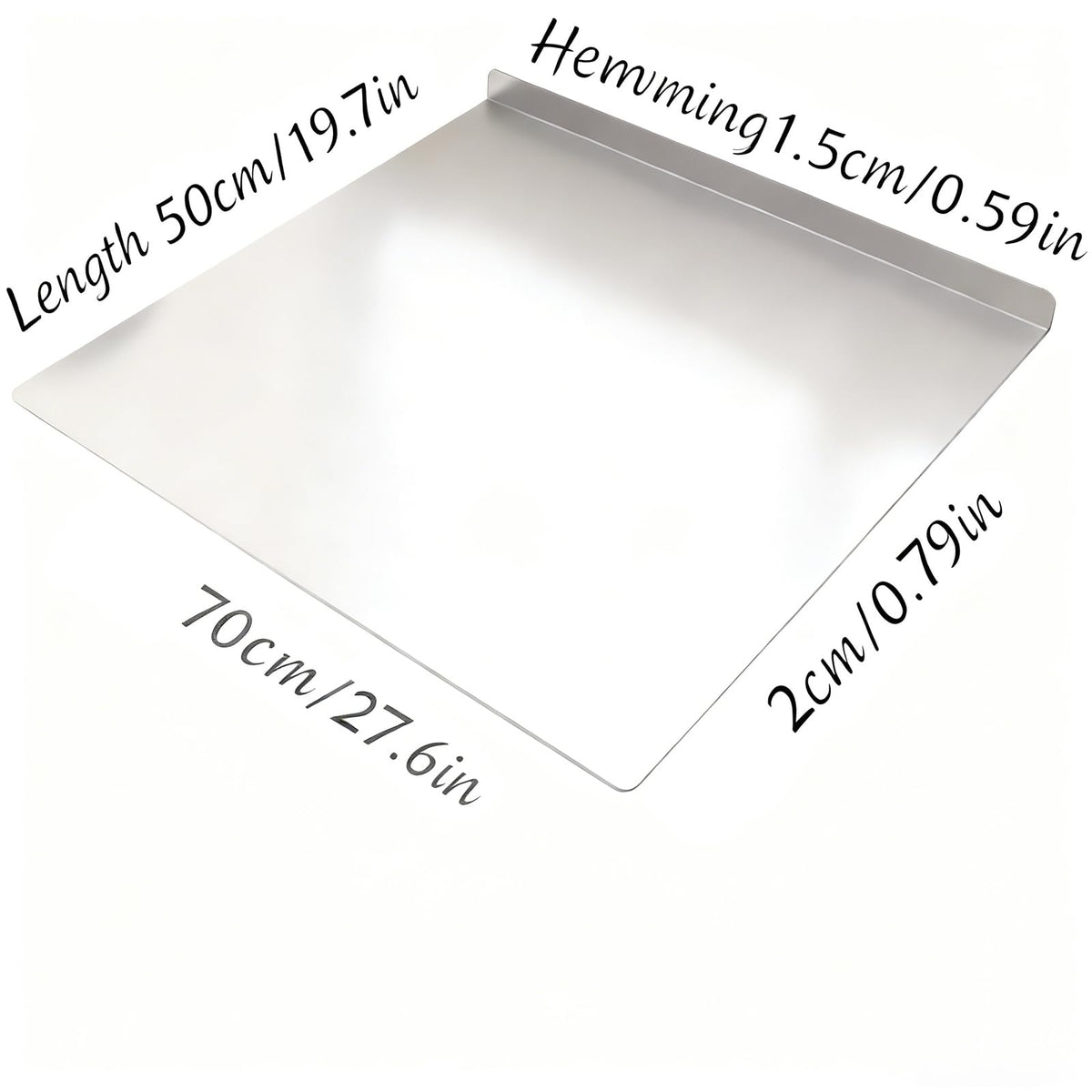 YICORIP stainless steel surface is easy to wipe down for cleanup.