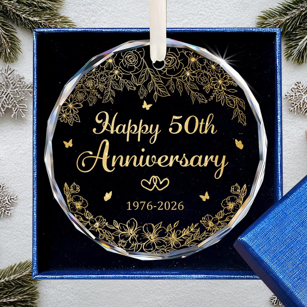 YIDAJI elegant glass craftsmanship ornament adds warmth to celebrations.