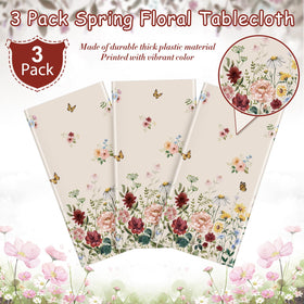 YIDAKO waterproof and oil-proof tablecloth protects surfaces.