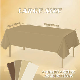 YIDAKO waterproof disposable tablecloth close-up shows durable protective layer for spills.