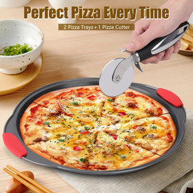 YIDAZLE included cutter in-pack ready for efficient pizza nights.