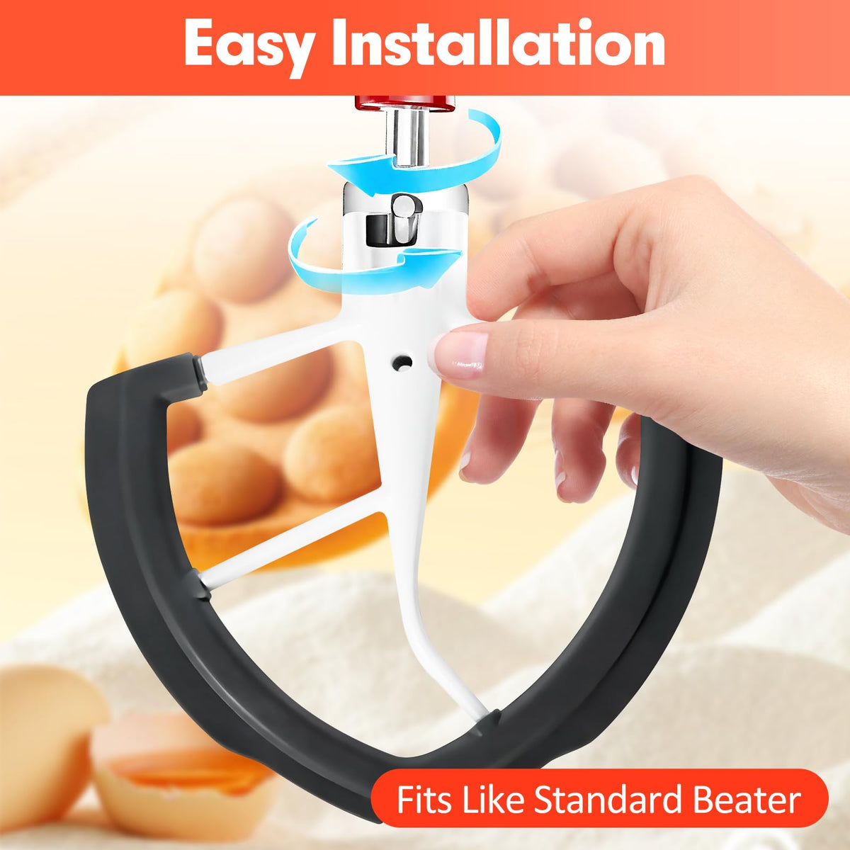 YIFOCUS paddle attachment installs like a standard paddle for quick setup