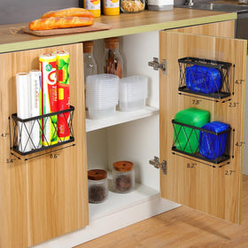 YIGII sleek black stainless steel finish complements modern kitchens and pantries.