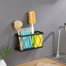 YIGII slim-profile cabinet bin frees cabinet space in small kitchens.