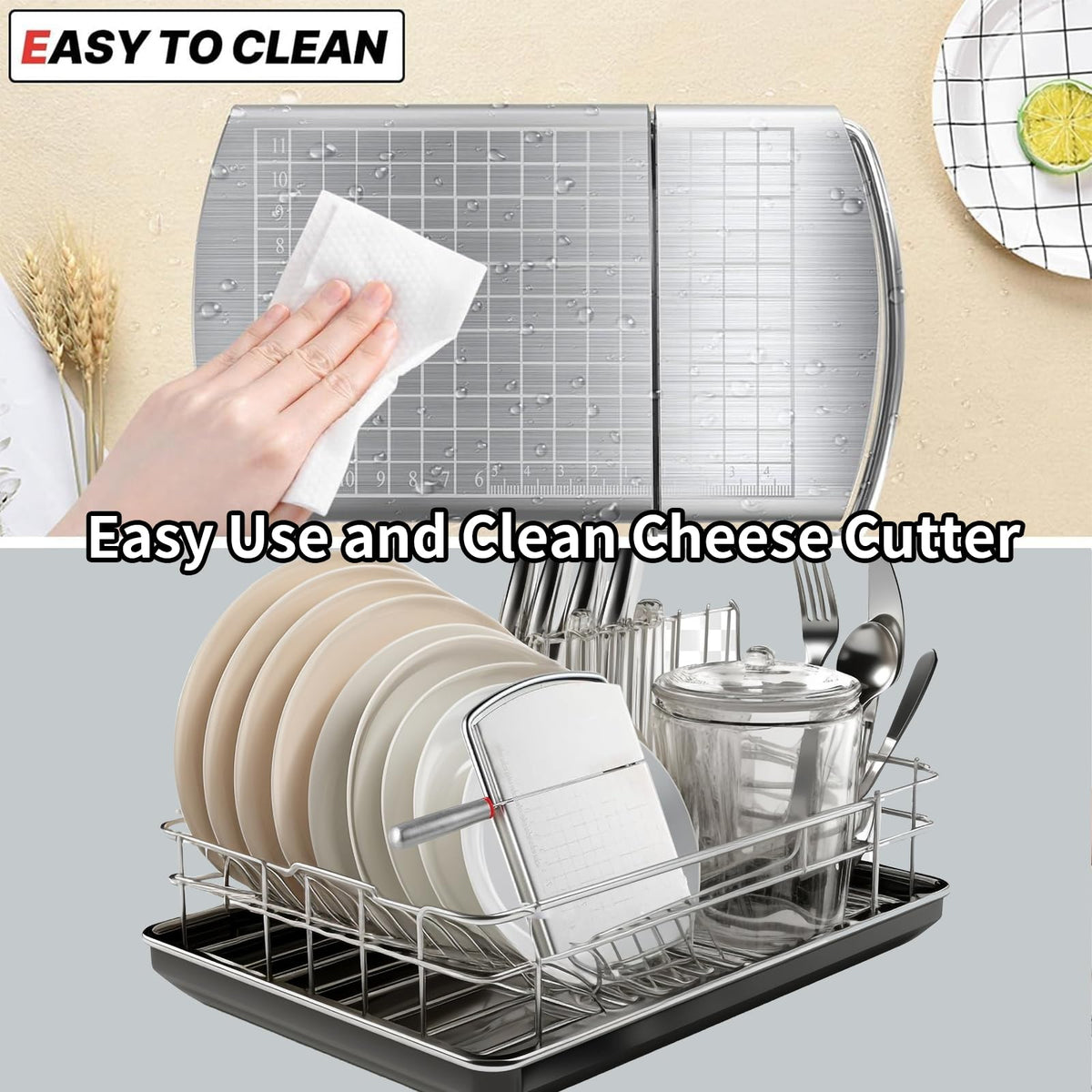 YIHAOSSING cheese slicer compact board design for small kitchens