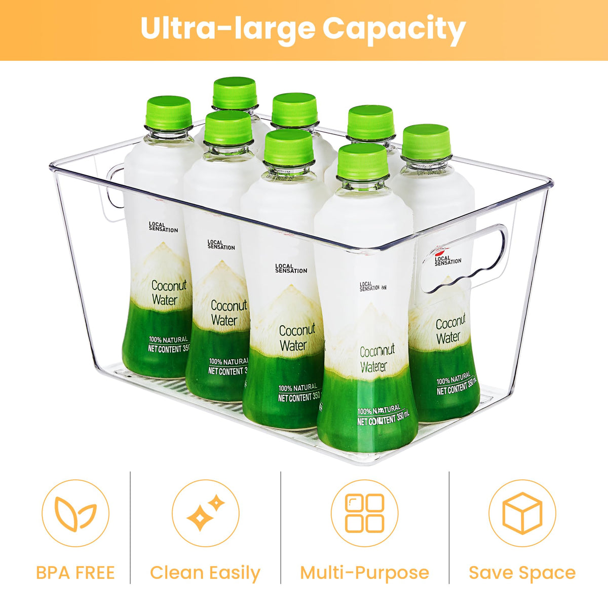 YIHONG BPA-free plastic bin emphasizes safe, durable storage