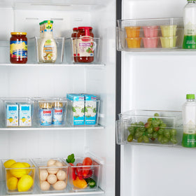 YIHONG clear view bin simplifies daily kitchen organization.