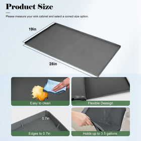 YIJUANGFA leak-proof liner pad designed for kitchen and bathroom use.