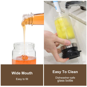 YIK TUNG dishwasher-safe design simplifies cleanup after cooking.