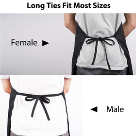 YIKA apron set worn as matching gifts for Valentines or anniversaries