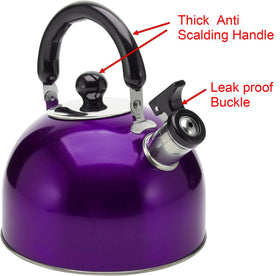 YIKANGHENG 3L tea kettle with pour spout for easy pouring and brewing