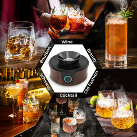 Yilador fast built-in fan delivers rapid smoke without butane.