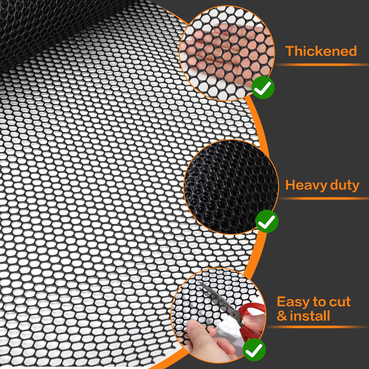 Yileffu 24-inch mesh liner for glass drying and surface protection