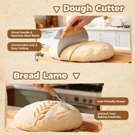 YILIHCIA dough whisk to blend ingredients smoothly