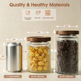 Yiluokuang vintage sunflower pattern jar showcasing decorative kitchen storage