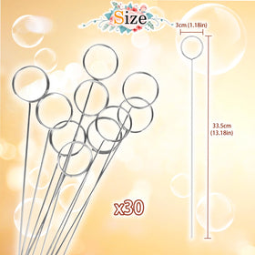 Yimerlen 13-inch star-slot wire pick in silver adds sparkle to wedding place cards.
