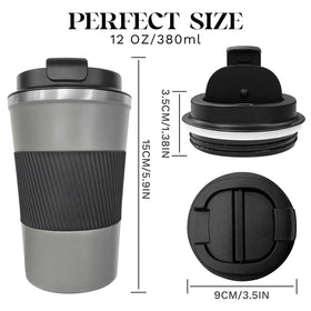 YINBAOGE 304 stainless steel interior ensures safe, odor-free sipping.